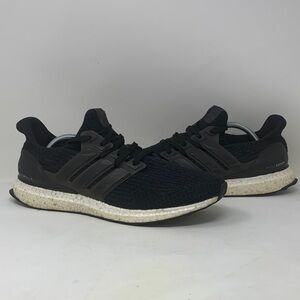 Pre Owned Adidas Ultraboost Classic Black and White Running Shoes Size 11.5 Mens